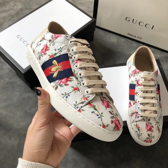 NEWGucci leather casual shoes for women main image 4